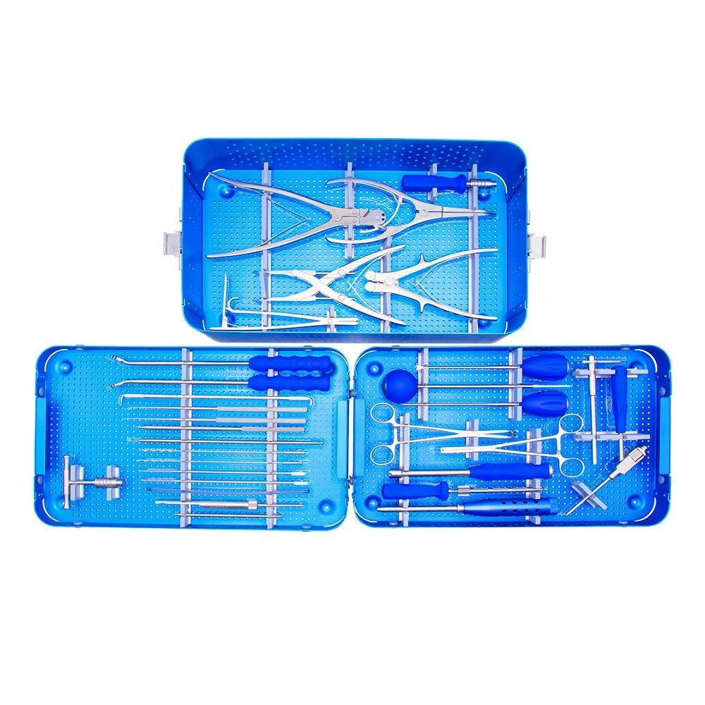 Posterior Cervical Fixation System Instrument Set Conjunto de instrumentos para el sistema de fijación cervical posterior