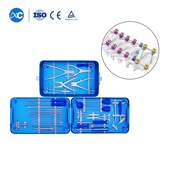 Conjunto de instrumentos para el sistema de fijación cervical posterior