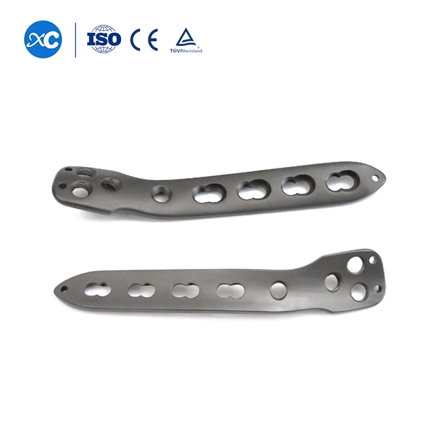 Placa de bloqueo lateral para tibia distal