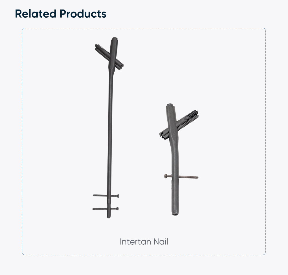 Intertan Nail Instrument Set | Bandeja quir&uacute;rgica ortop&eacute;dica para fracturas intertrocant&eacute;reas