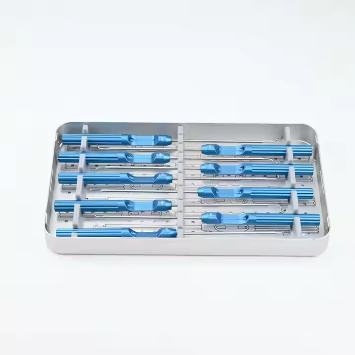 Juego de instrumentos con gancho de sutura-1