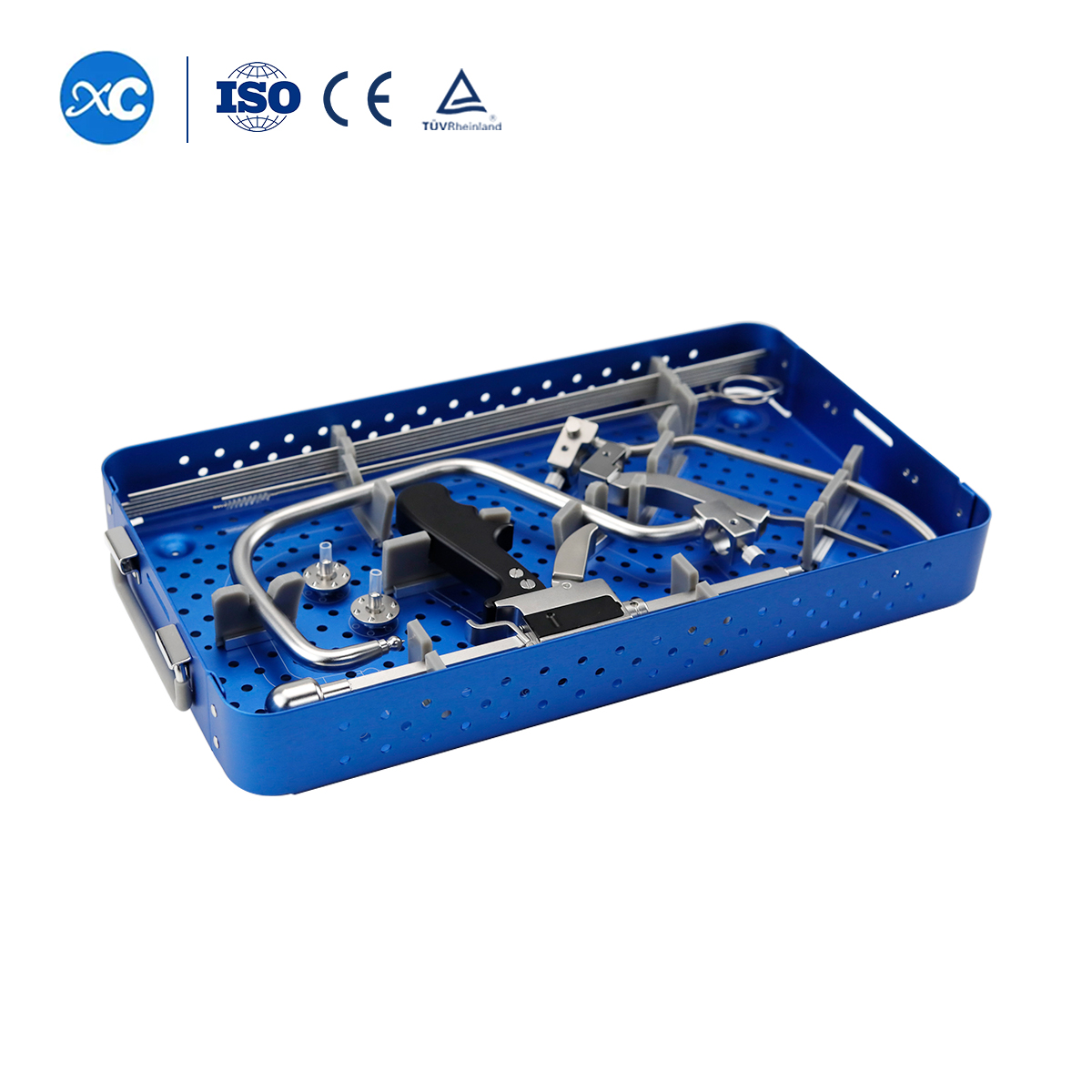 Juego de instrumentos de pinza de reducción colineal
