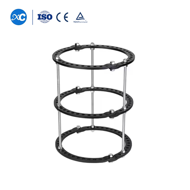 Fijador de anillo para fractura de tibia y fémur