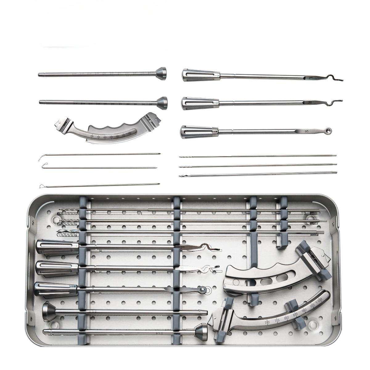 Conjunto de instrumentos para reconstrucci&oacute;n de articulaciones AC-II