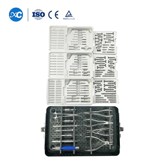 Juego de instrumentos de bloqueo de microfragmentos de 1,5/2,0/2,4 mm (sin implantes)
