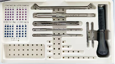 Juego de instrumentos para placa maxilofacial de 1,52,0 mm