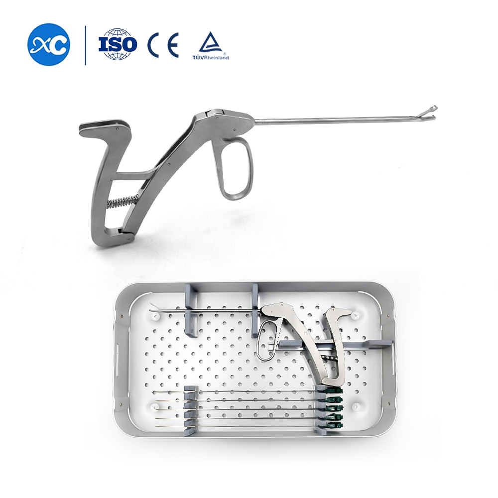 Conjunto de instrumentos de grapadora de sutura de rodilla