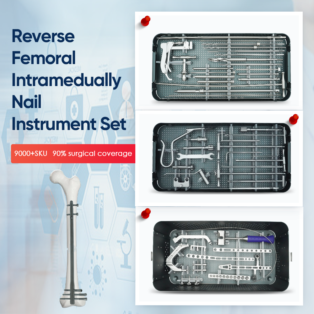 Juego de instrumentos para clavo intramedular femoral inverso - Compre el producto en XC Medico 