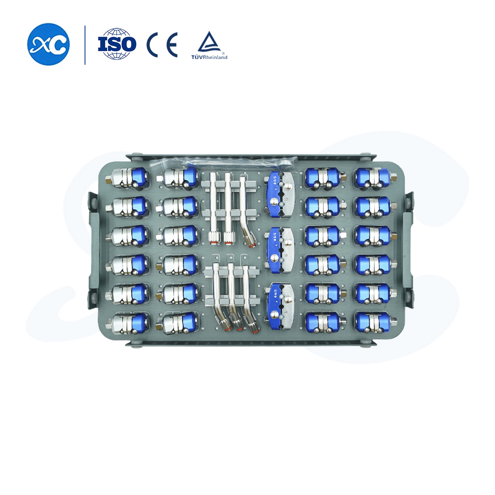 Cajas de instrumentos para fijadores externos de miembros inferiores