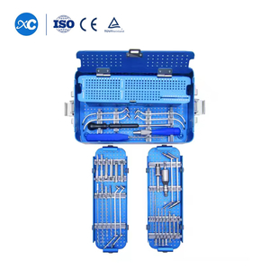 Conjunto de instrumentos con placas de bloqueo multiaxiales de 2,4/2,7 mm