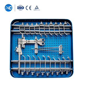 Juego de instrumentos para retractor espinal