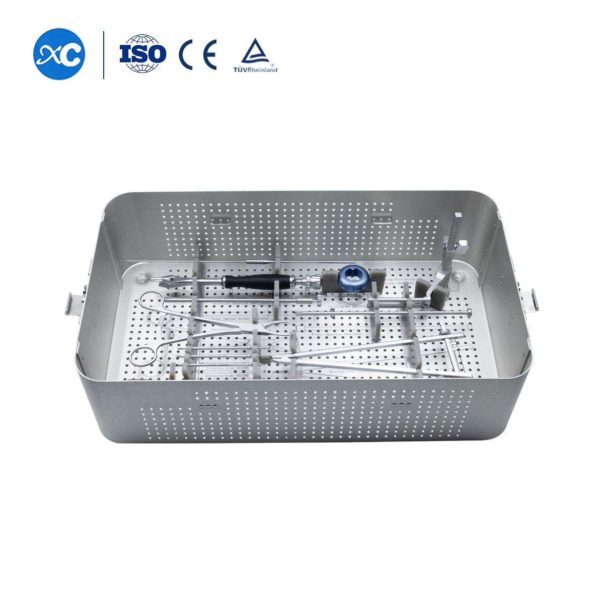 Conjunto de instrumentos de disco cervical artificial