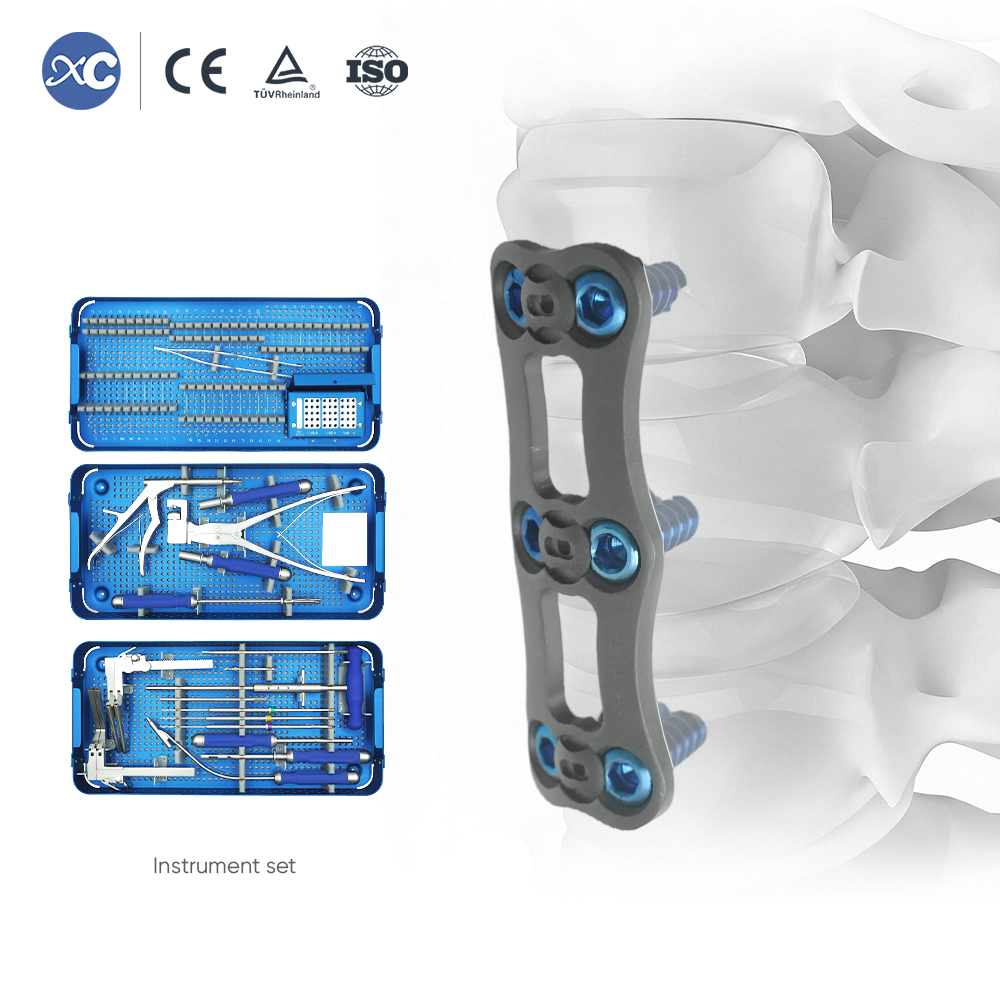 Sistema de placa cervical anterior-I | Implante de columna de titanio de perfil bajo