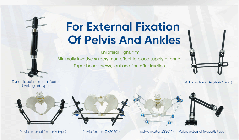 Fijador externo de pelvis y tobillos - Compre producto en XC Medico 