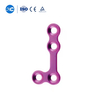 1.5 Placa L de 90° con microbloqueo maxilofacial
