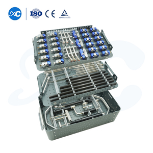 Cajas de instrumentos para fijadores externos de miembros inferiores