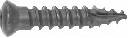 Tornillo cortical de 2,0 mm con cabeza cuadrada y rosca completa