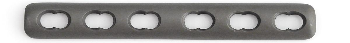 Placa de bloqueo tubular de un tercio