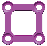 1.5 Placa rectangular de microbloqueo maxilofacial
