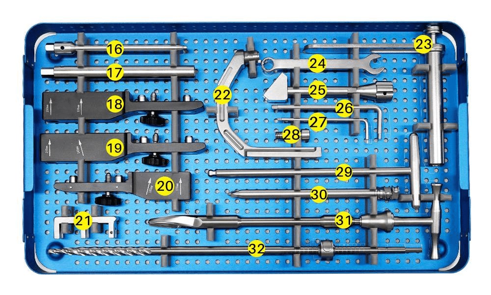 Juego de instrumentos para u&ntilde;as PFNA-2 