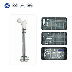 Juego de instrumentos para clavo intramedular femoral inverso