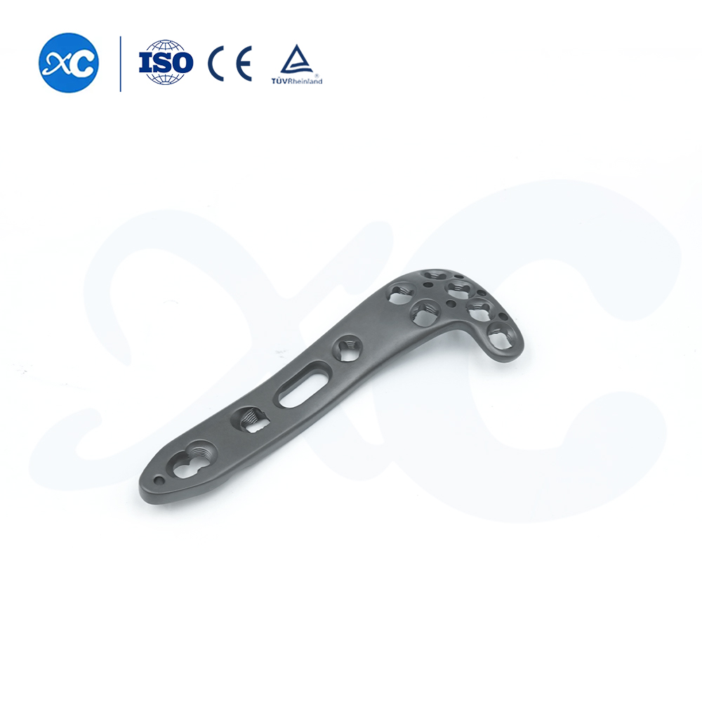 Placa de bloqueo poliaxial lateral para meseta tibial