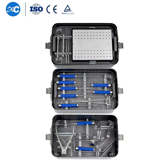 Conjunto de instrumentos para el sistema de placa cervical anterior