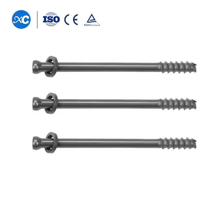 Tornillo canulado de 7,3 mm parcialmente roscado