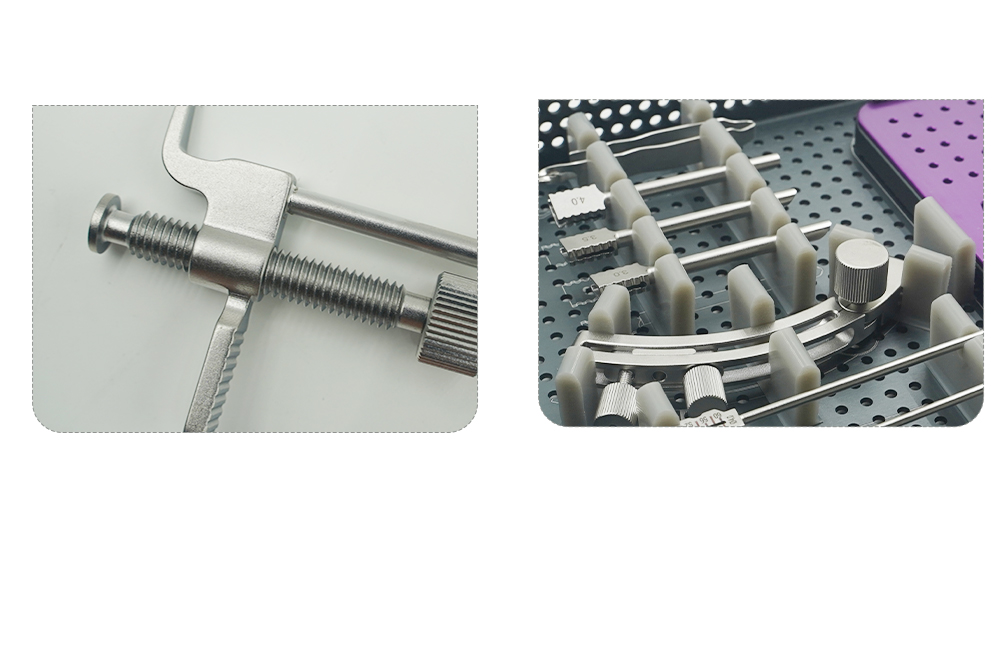 Instrumentos ortop&eacute;dicos mecanizados por CNC de alta precisi&oacute;n