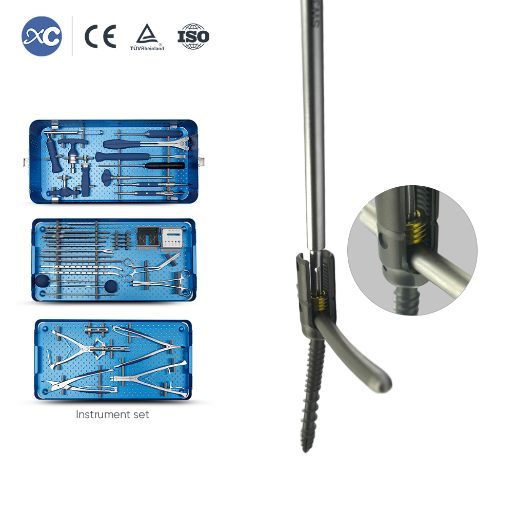 Sistema de tornillos pediculares poliaxiales de reducción 5.5
