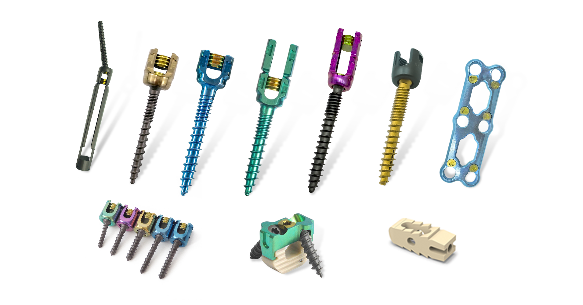 Tipos de implantes de columna