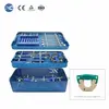 Caja cervical de PEEK de perfil cero con juego de instrumentos exclusivo con 4 tornillos de bloqueo