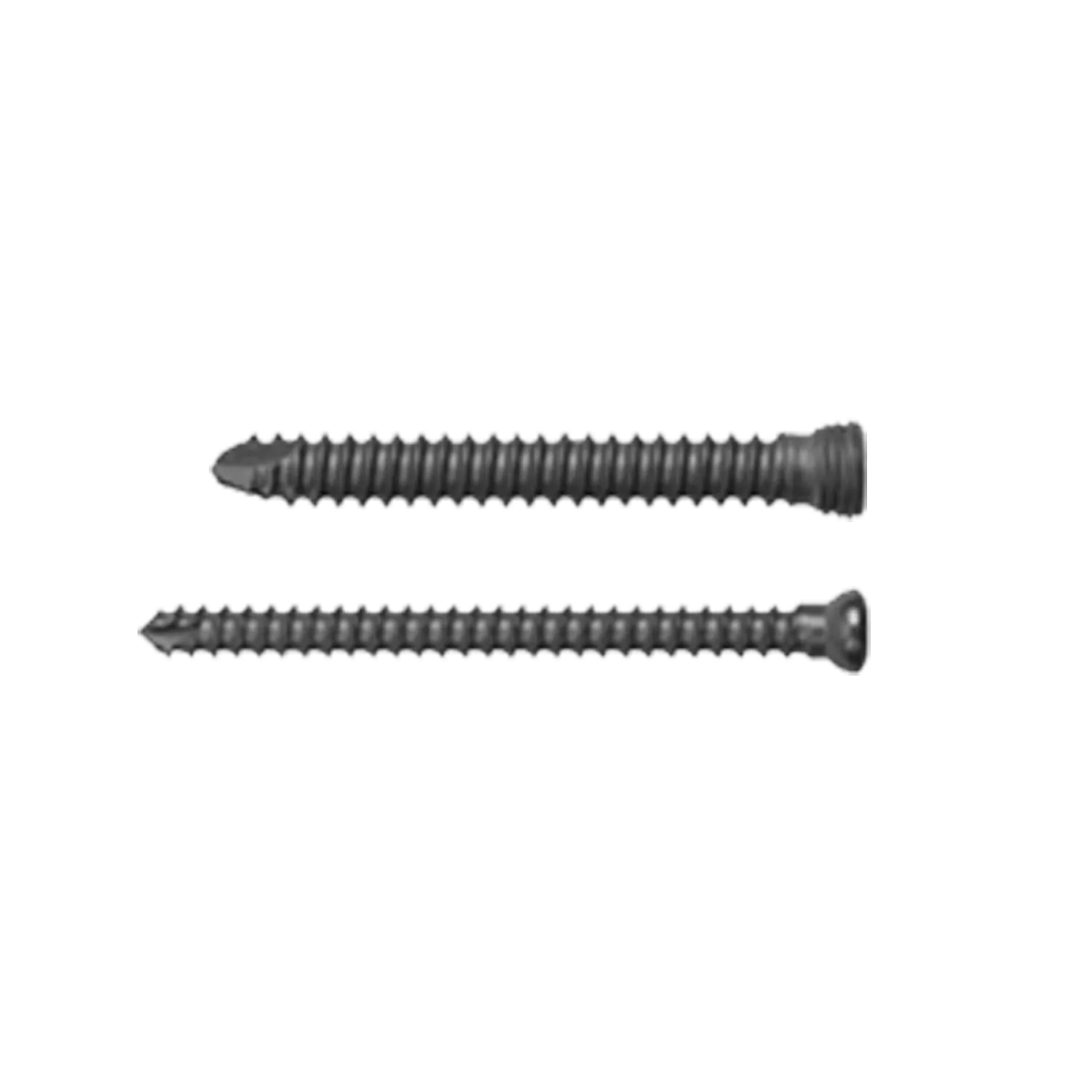 Tornillo de bloqueo de 3,5 mm y tornillo cortical para placa de meseta tibial