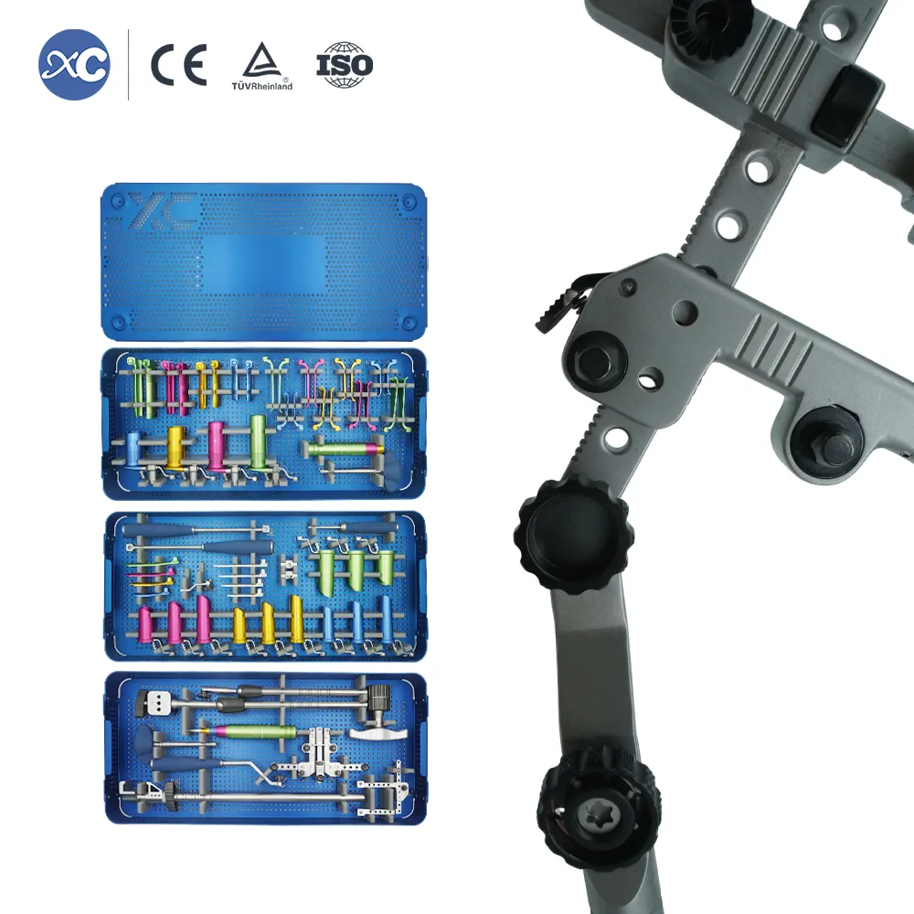 Conjunto de instrumentos de portal espinal MIS para cirugía de columna mínimamente invasiva