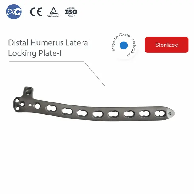 Placa de bloqueo lateral para húmero distal-I