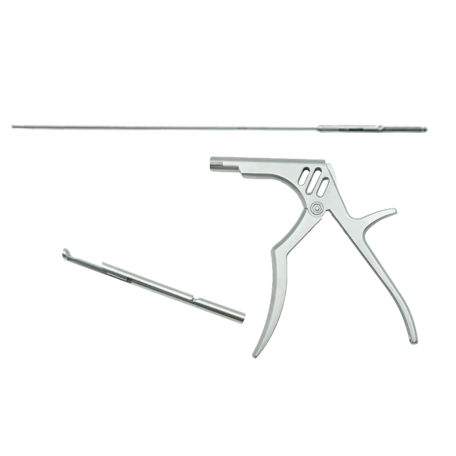 Gubia de laminectom&iacute;a para instrumentaci&oacute;n cervical adaptada al procedimiento