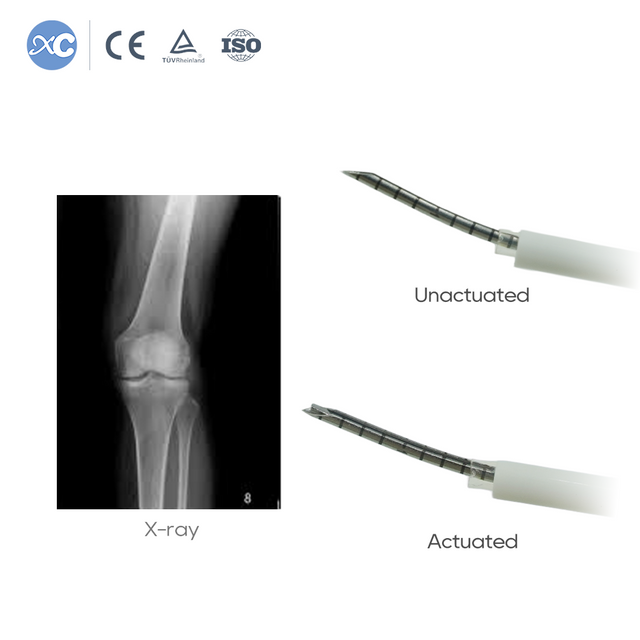 Dispositivo de sutura meniscal: portátil (15°)