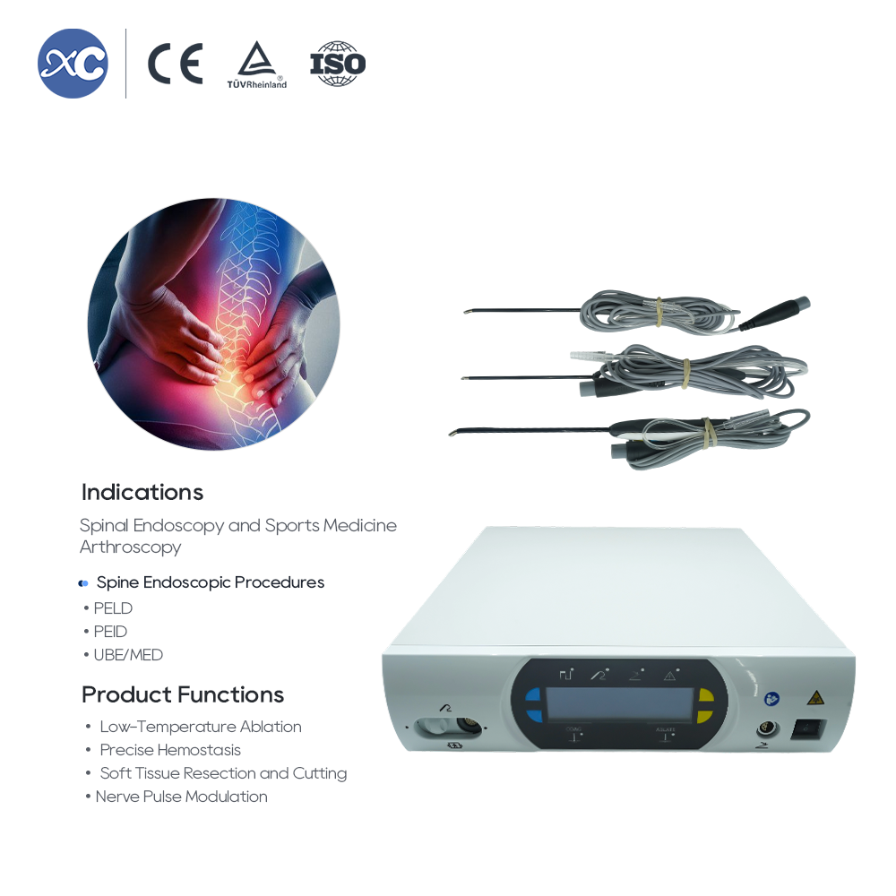 Electrodos y sistema de ablación por radiofrecuencia de plasma de baja temperatura