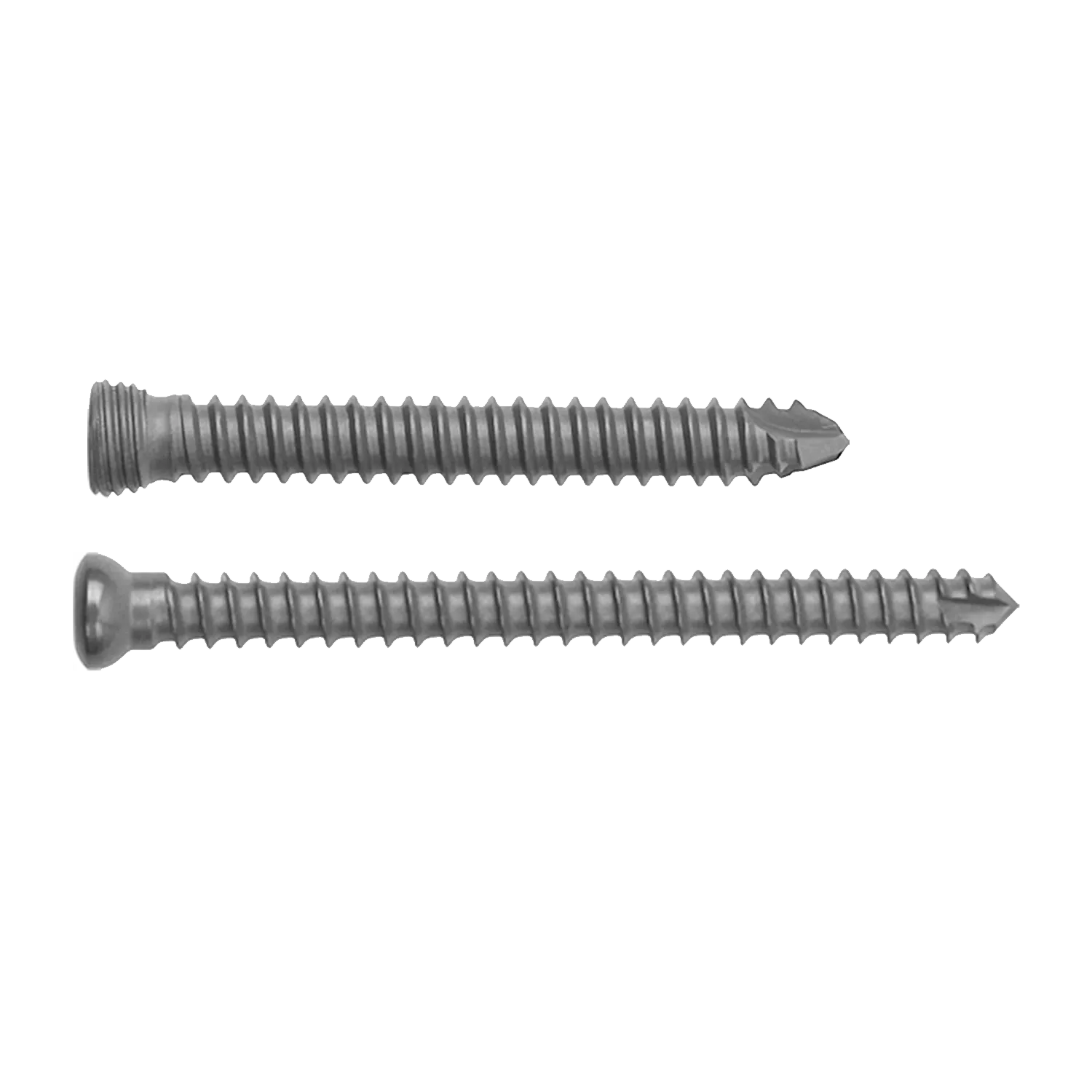 Opciones de tornillos de bloqueo y corticales para la placa estiloides cubital