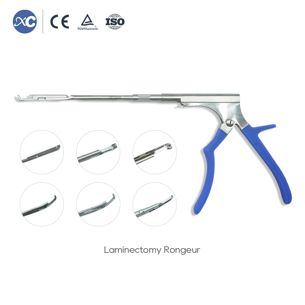 Juego de instrumentos para fórceps de laminectomía y fórceps hipofisarios UBE