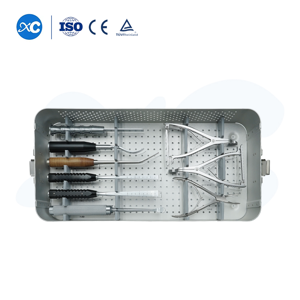 Conjunto de instrumentos para cirugía de rodilla