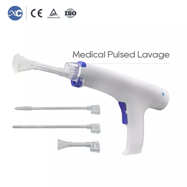 Sistema de lavado pulsado médico de doble velocidad