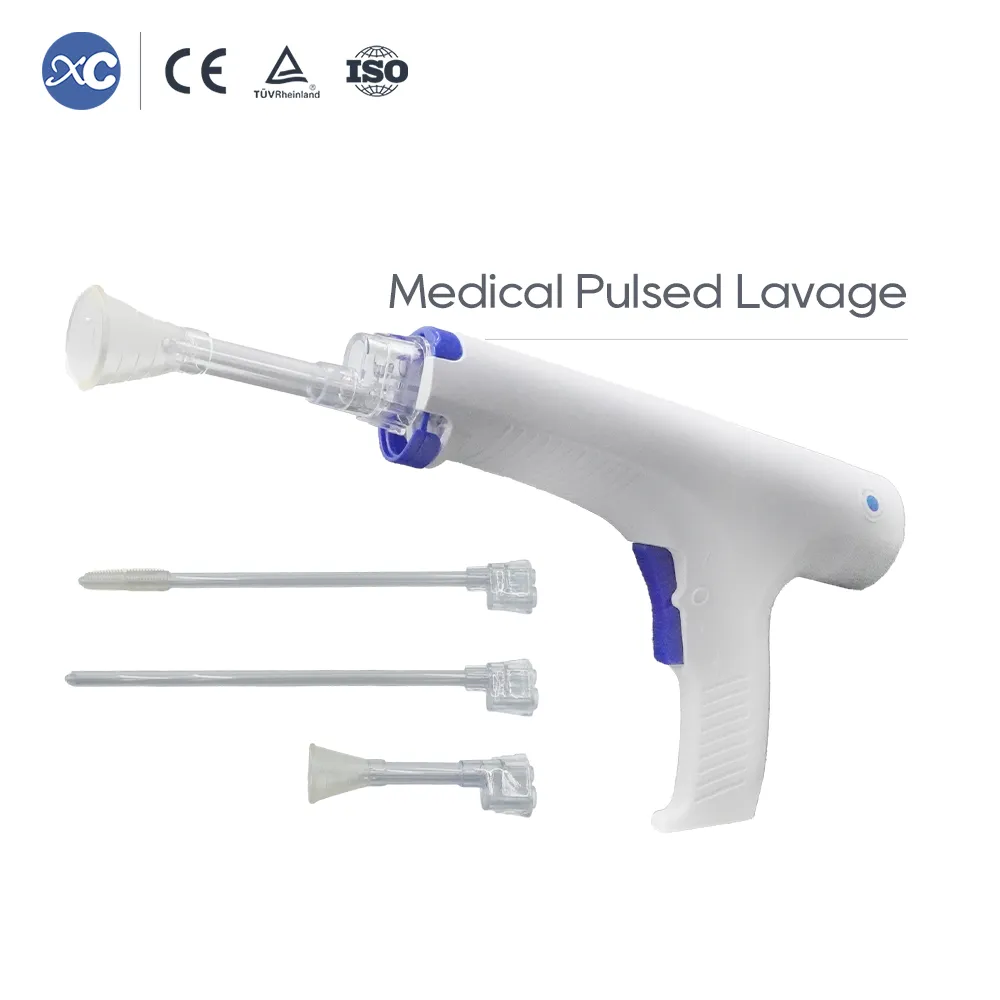Sistema de lavado pulsado médico de doble velocidad