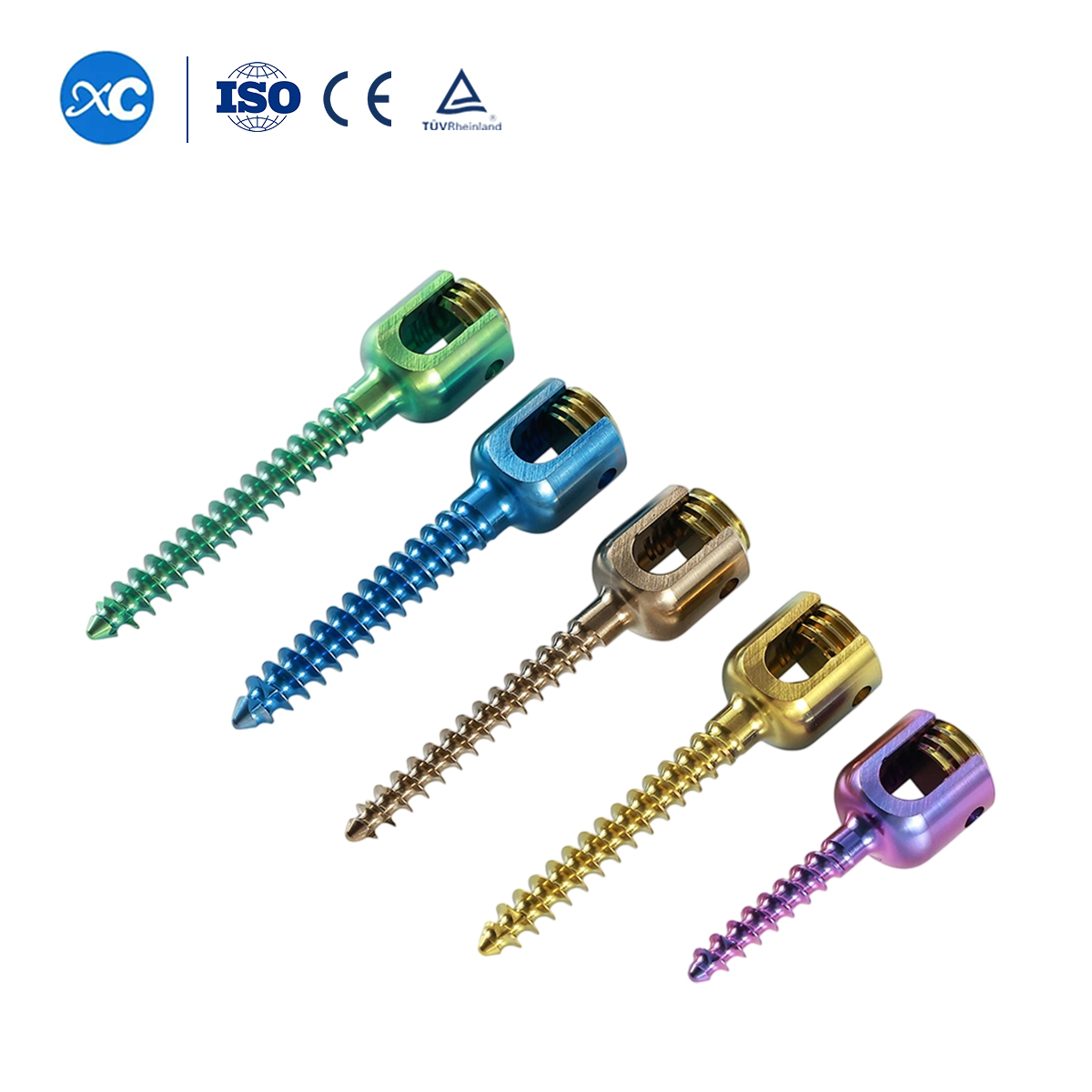 Sistema de tornillos pediculares espinales de 6,0 mm
