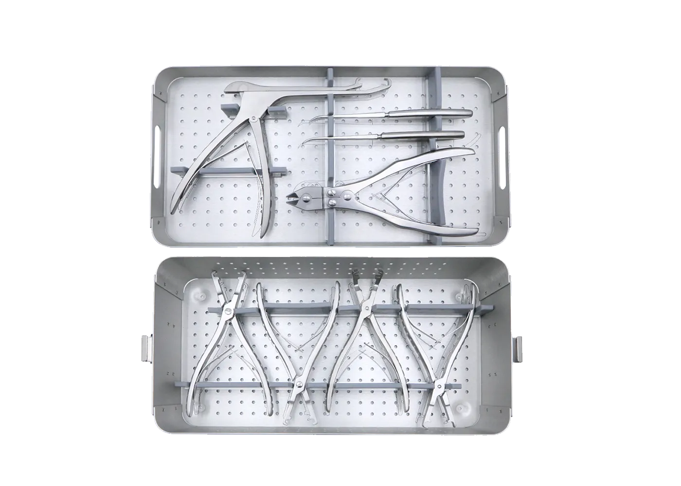 Rib Reconstruction Instrument Set in aluminium box