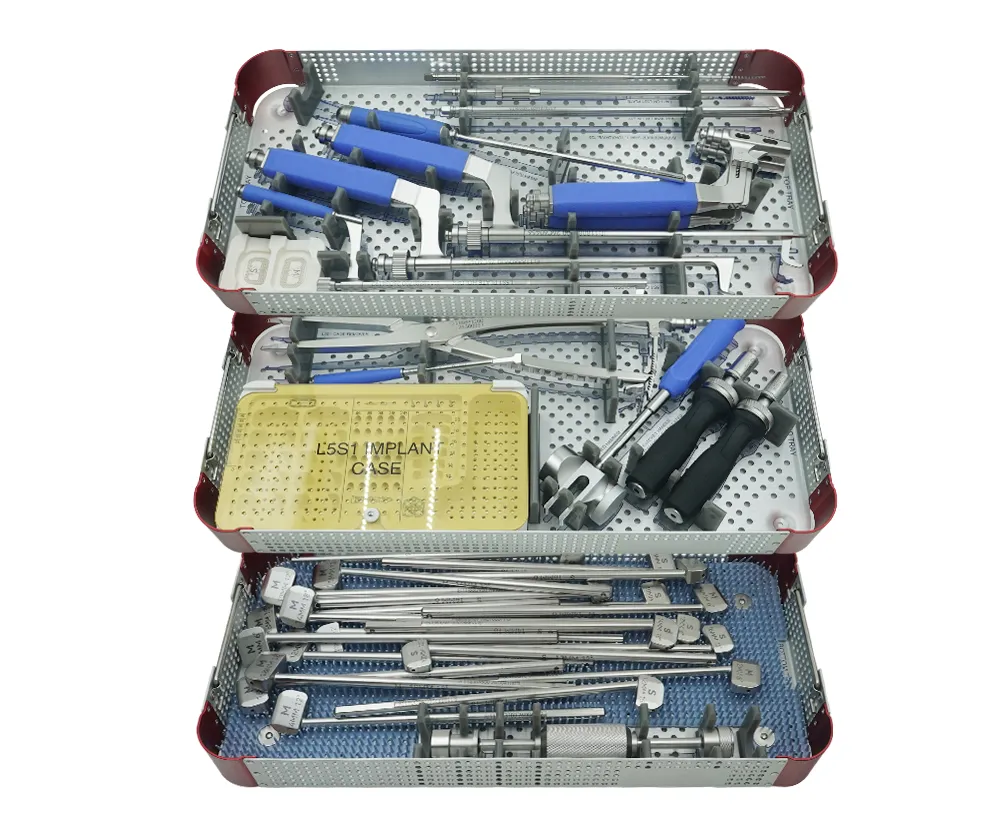 Bandejas de instrumentos/Configuraci&oacute;n completa