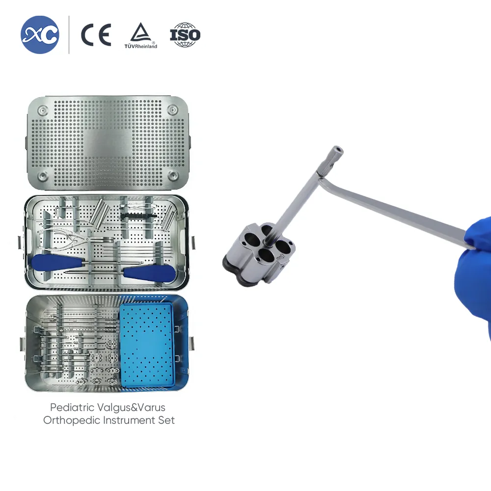 Conjunto de instrumentos ortopédicos pediátricos Valgus Varus