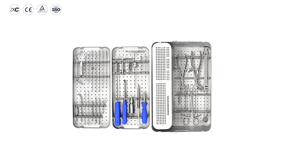 Conjunto de instrumentos de cirug&iacute;a peque&ntilde;a esterilizados de 2,7 mm y 3,5 mm para traumatismos ortop&eacute;dicos
