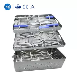 Juego de instrumentos para placas de reconstrucción pélvica