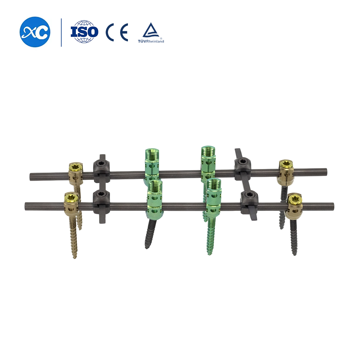 Sistema de tornillos pediculares espinales de 5,5 mm